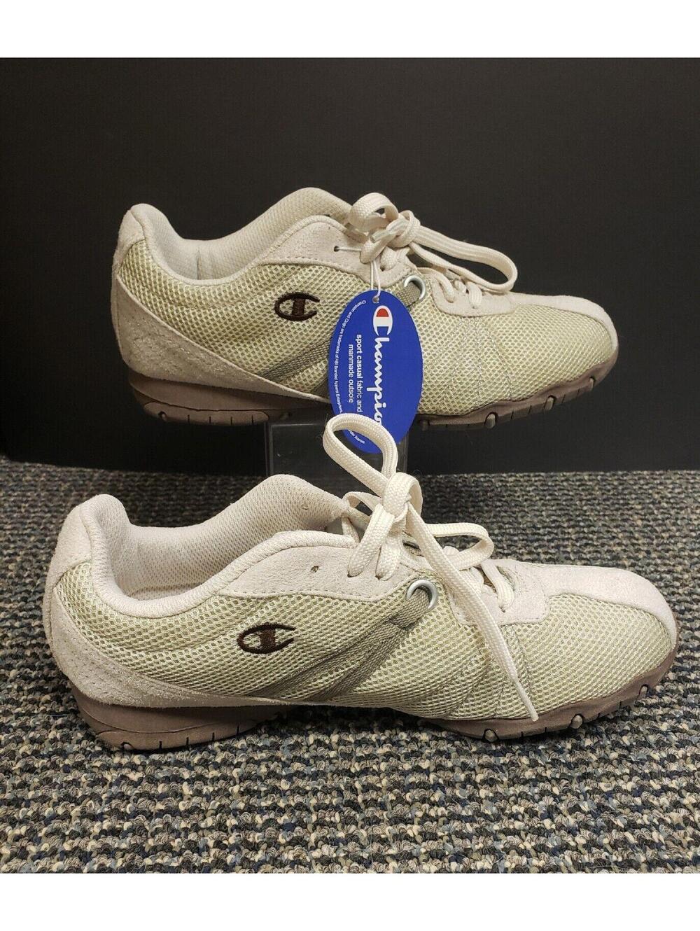 NWT Champion 83973 Women's Lace-Up Tan/Beige Women's Sneakers Sz 8.5-US